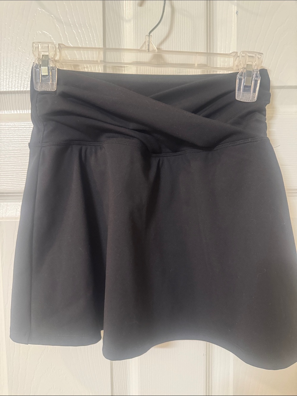 Yogalicious Black Lux Crosstown Skort